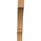Ekena Millwork 6"W x 44"D x 44"H Balboa Rough Sawn Knee Brace, Western Red Cedar BRC06X44X44BOA00RWR - alternate 3